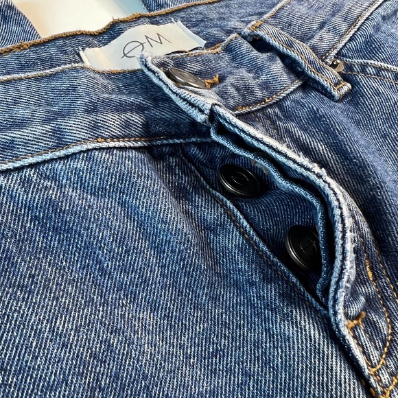 Objects Without Meaning Boy Zip Denim Jeans Fly-Button Medium Wash Pants Size 27 - Picture 6 of 12